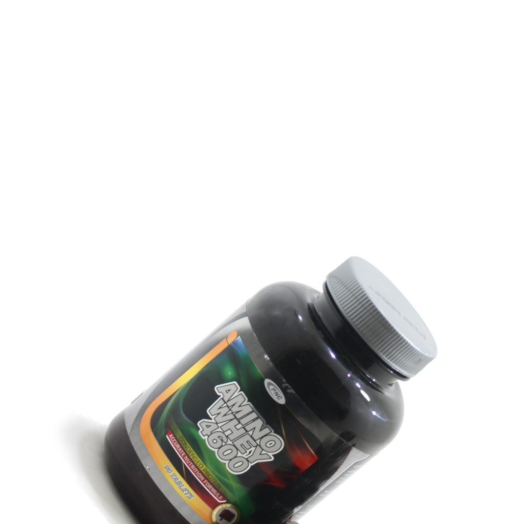 قرص آمینو وی 4600 پی ان سی — منبع فشرده پروتئین وی — مناسب برای عضله‌سازی و جلوگیری از تحلیل عضلانی — مصرف 9 قرص در روز — بدون نیاز به شیکر