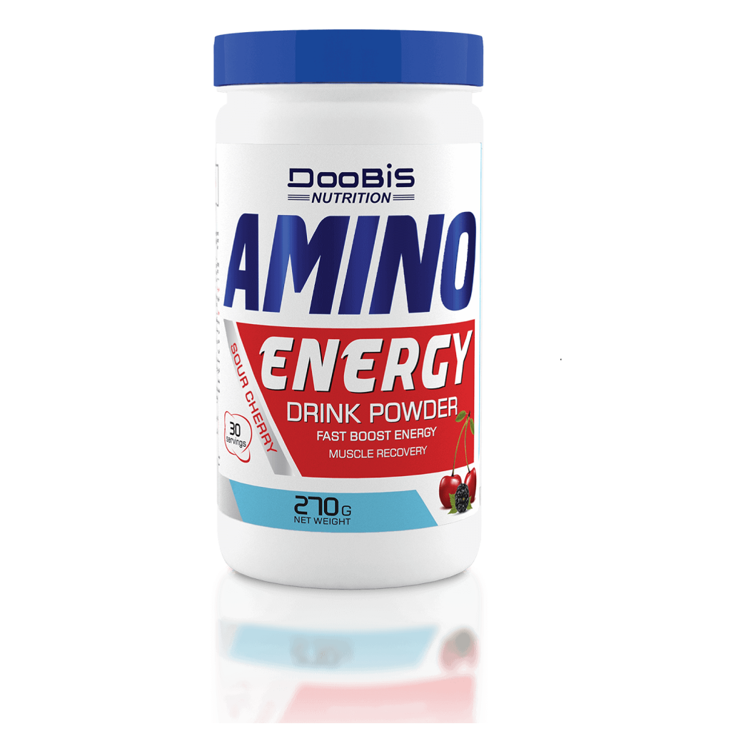 آمینو انرژی 270 گرمی دوبیس — فرمول پیش‌از تمرین با BCAA، بتا آلانین، آرژنین، سیترولین و کافئین برای انرژی، پمپ و استقامت حداکثری