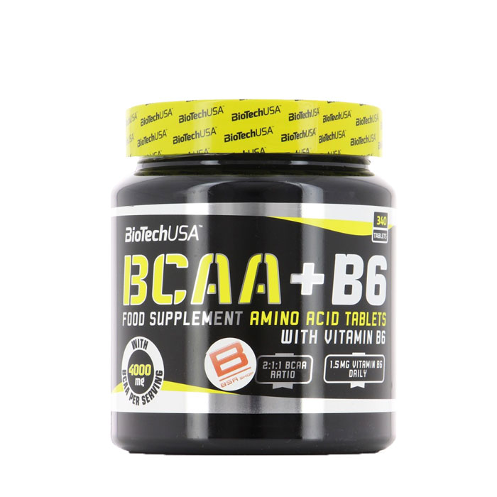 بی‌سی‌ای‌ای بایوتک — 4000 میلی‌گرم BCAA در نسبت 2:1:1 + ویتامین B6 برای ریکاوری و کاهش خستگی