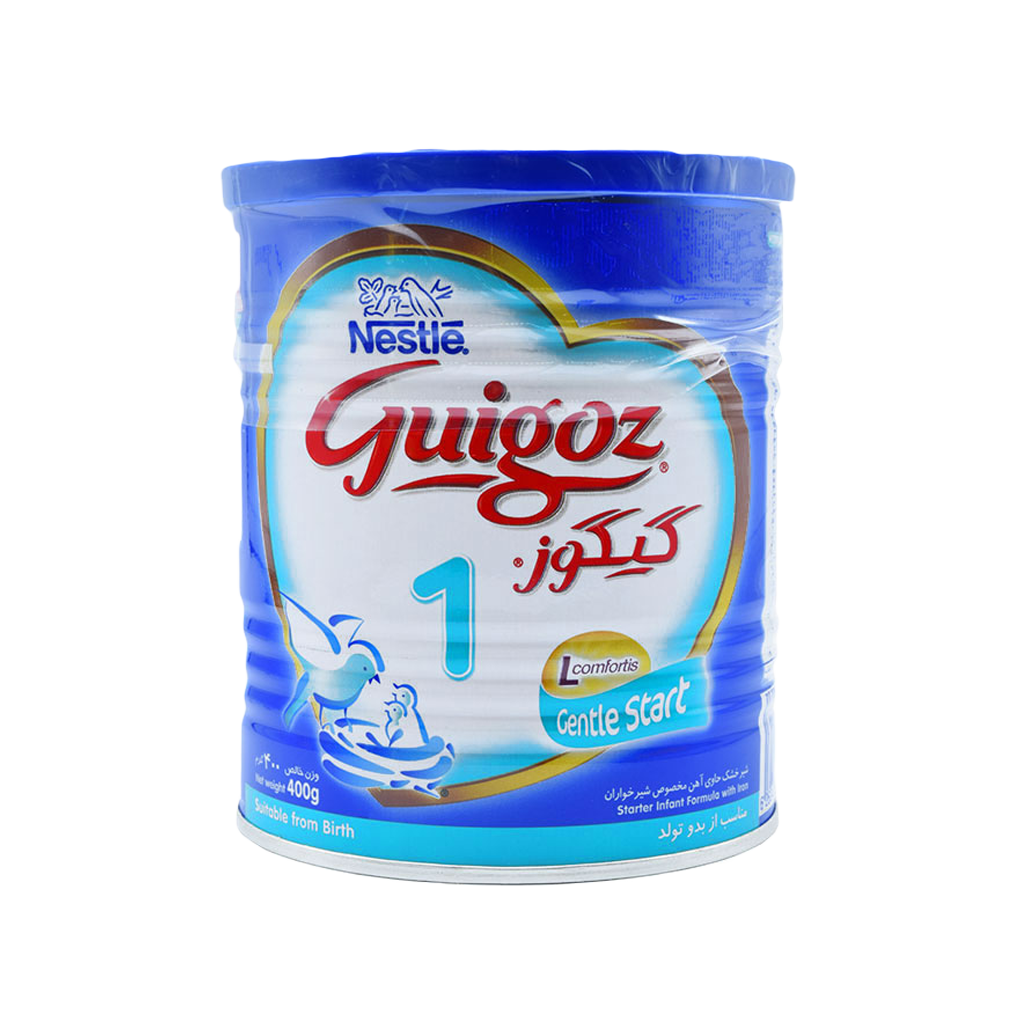 شیر خشک گیگوز 1 — فرمول نوزادی غنی‌شده با آهن، ویتامین D، تورین و اسیدهای چرب امگا-3 برای نوزادان از بدو تولد