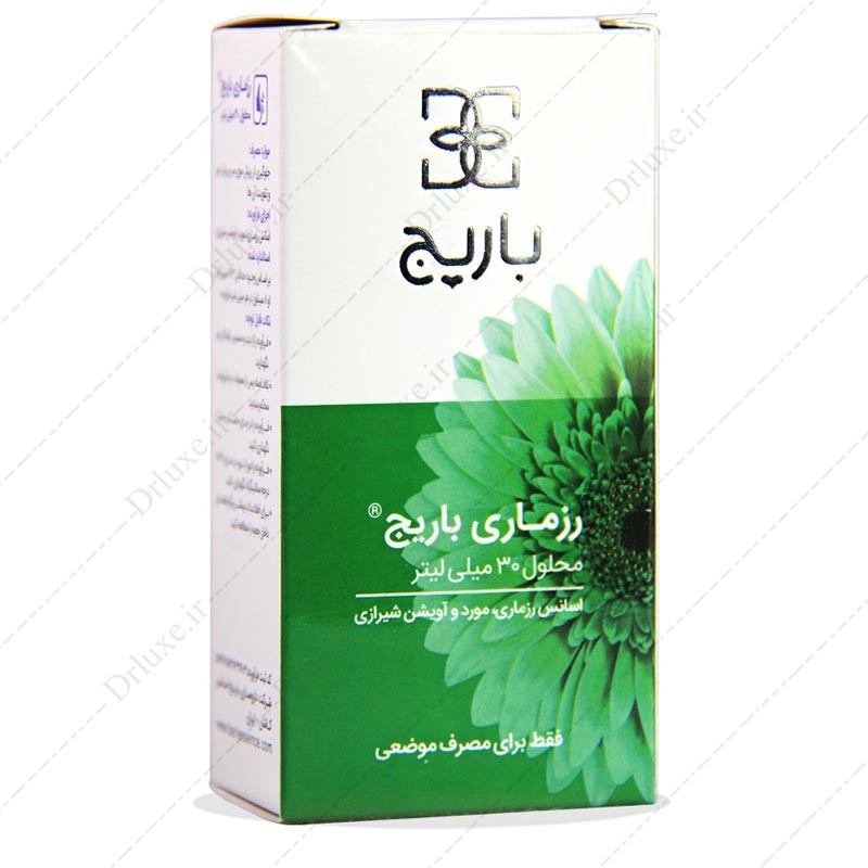 محلول رزماری باریج — محلول گیاهی ضد ریزش مو و ابرو با اسانس رزماری خالص برای تحریک رشد مو